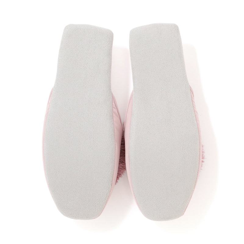 Round Tassel Room Shoes Pink