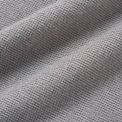 Ruffle Collar Knit Pajama Gray