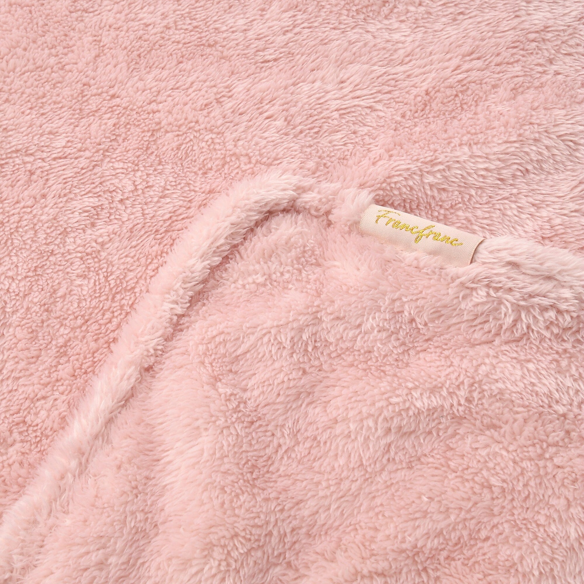 Warm Fleece 4Way Poncho  Pink