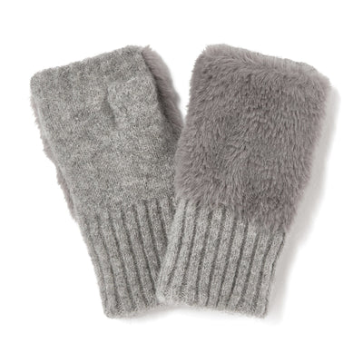 Fingerless Gloves  Gray