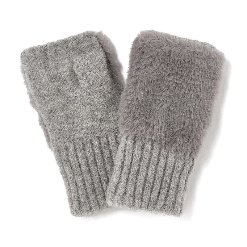 Fingerless Gloves  Gray