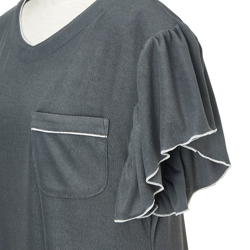 Xylitol Treated Pile Dress Dark Gray