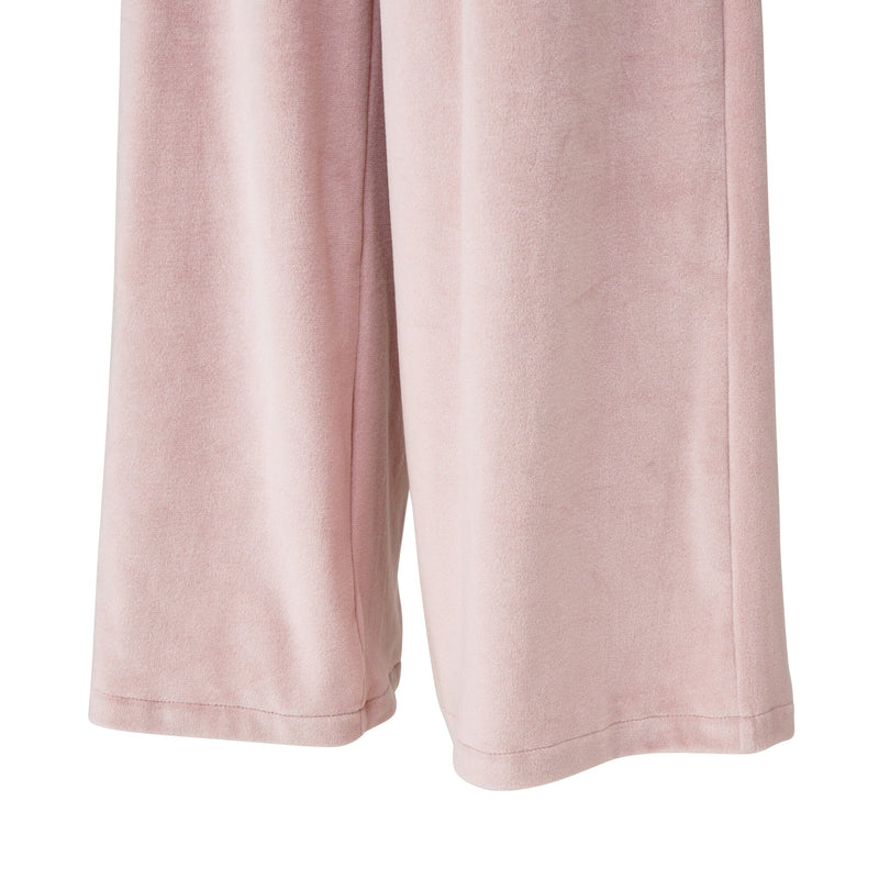 Hyaluronic Acid Stretch Velvet Pajamas Pink