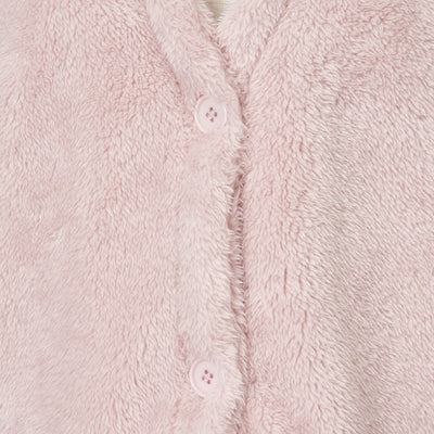 Warm Fleece Cardigan  Pink