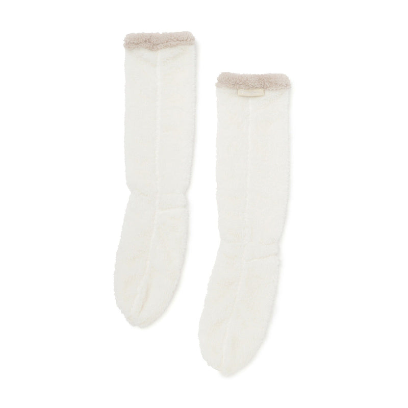 Warm Fleece Socks White