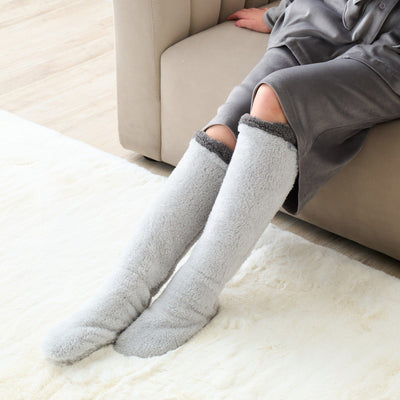 Warm Fleece Socks Grey