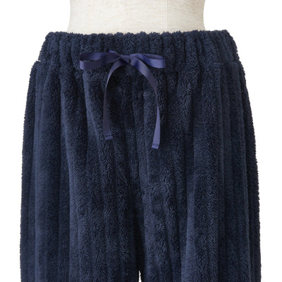 Warm Fleece Pajamas For Men Navy