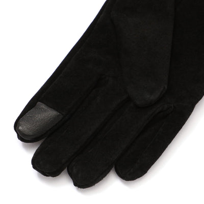 Suede Gloves Black