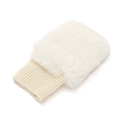 Fingerless Gloves Ivory