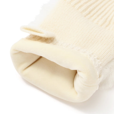 Fingerless Gloves Ivory