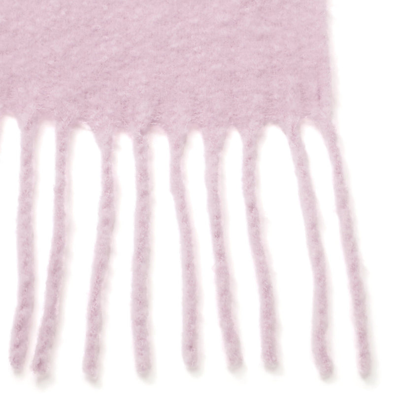 Mohair Like Scarf Slim Purple