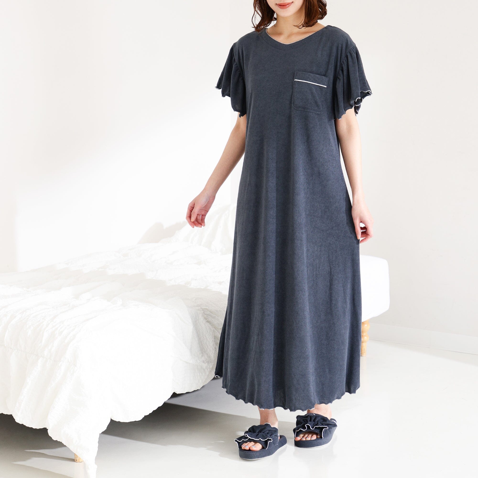 Xylitol Pile One Piece Dark Grey