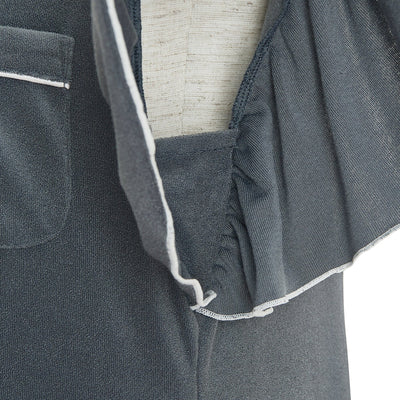 Xylitol Pile One Piece Dark Grey