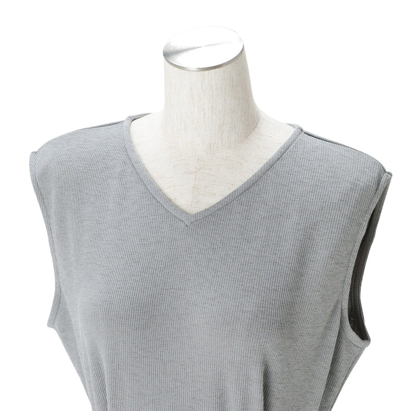 Ice Touch Rib One Piece Grey