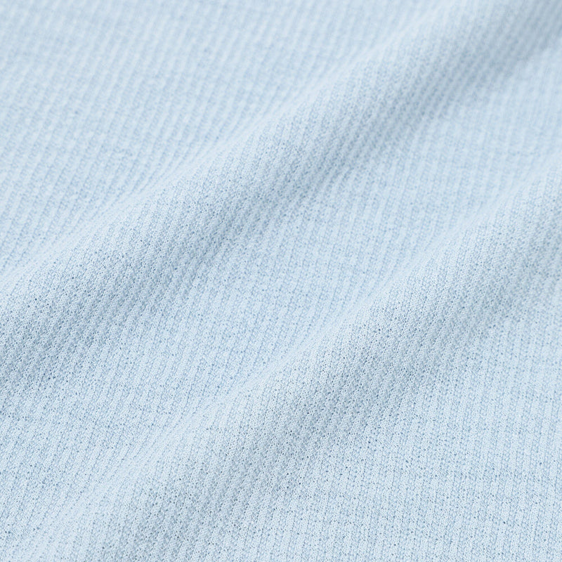 Ice Touch Rib One Piece Light Blue