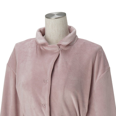Hyaluronic Stretch Velour Pajama Pink