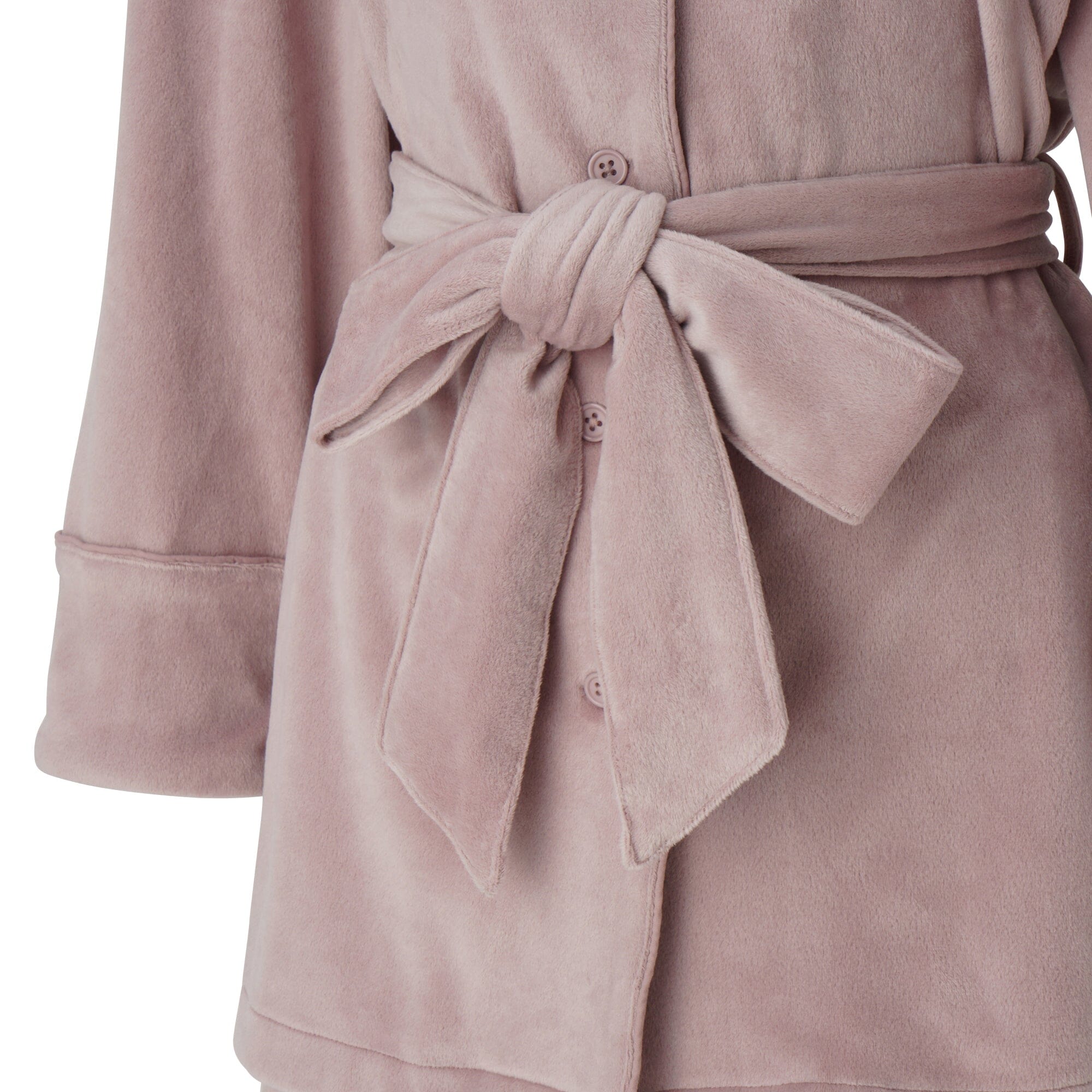 Hyaluronic Stretch Velour Pajama Pink