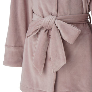 Hyaluronic Stretch Velour Pajama Pink