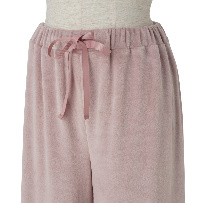 Hyaluronic Stretch Velour Pajama Pink