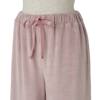 Hyaluronic Stretch Velour Pajama Pink