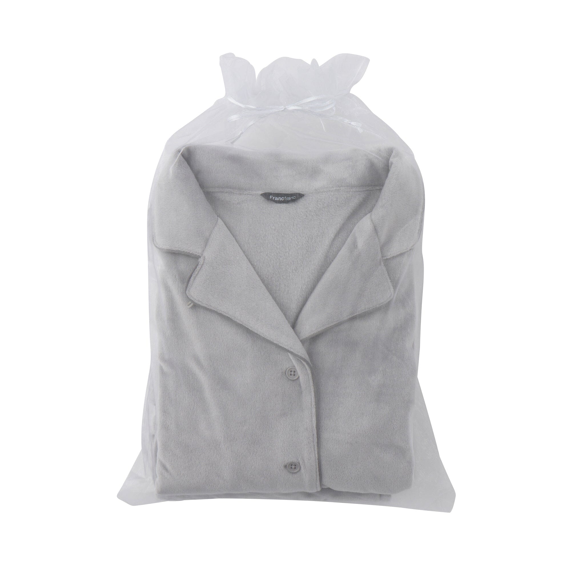 Hyaluronic Stretch Velour Pajama Gray