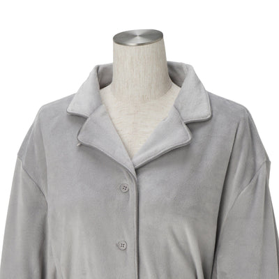 HYALURONIC 彈性天鵝絨睡衣 灰色