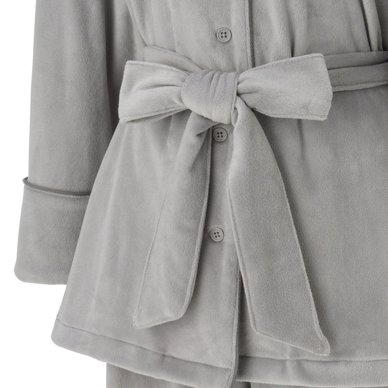 HYALURONIC 彈性天鵝絨睡衣 灰色