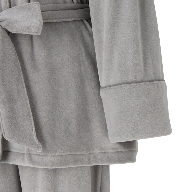 HYALURONIC 彈性天鵝絨睡衣 灰色