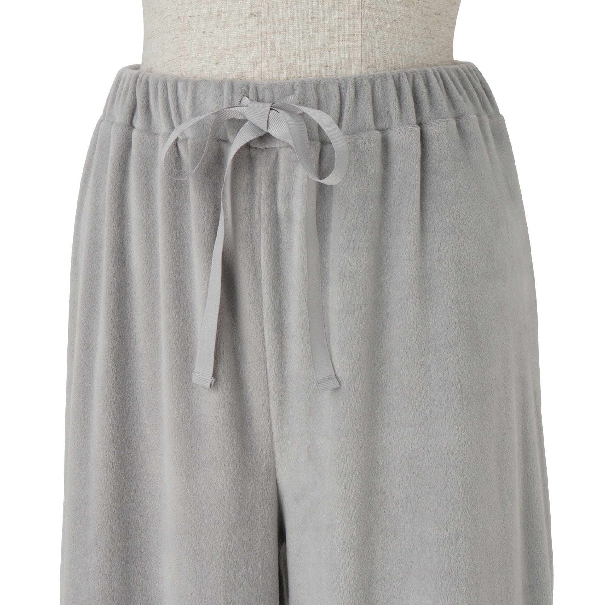 Hyaluronic Stretch Velour Pajama Gray