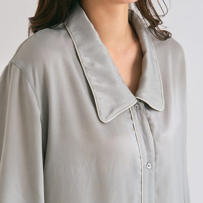 Temperature Control Satin Pajama Mint