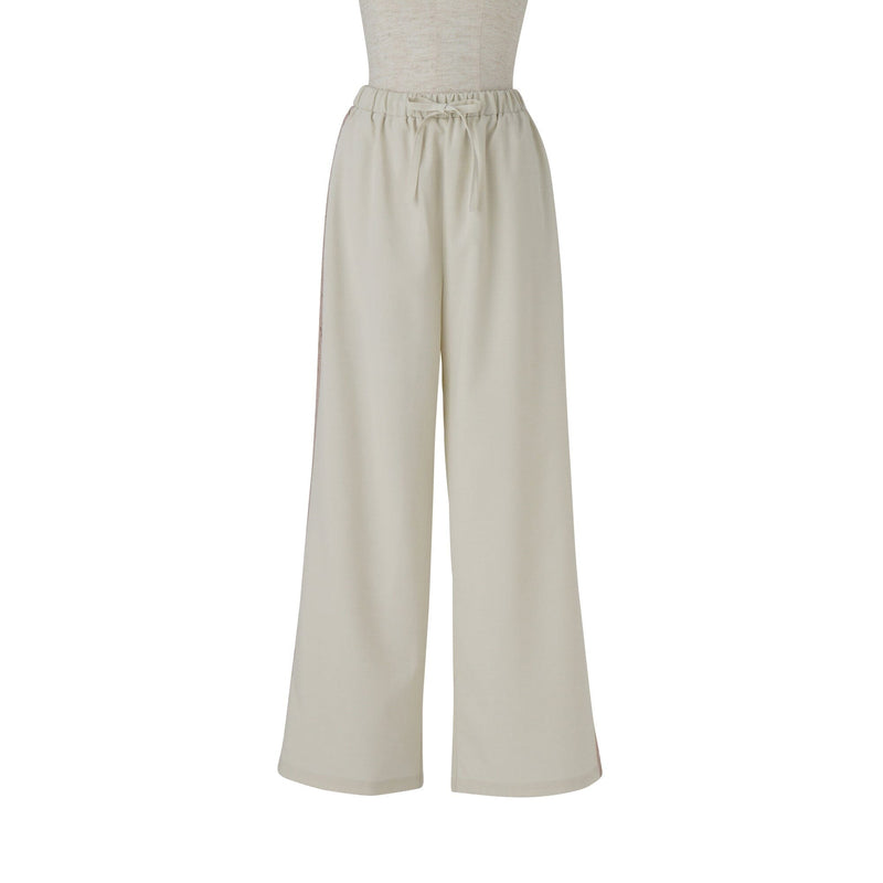 Temperature Control Lace Line Pajama Ivory