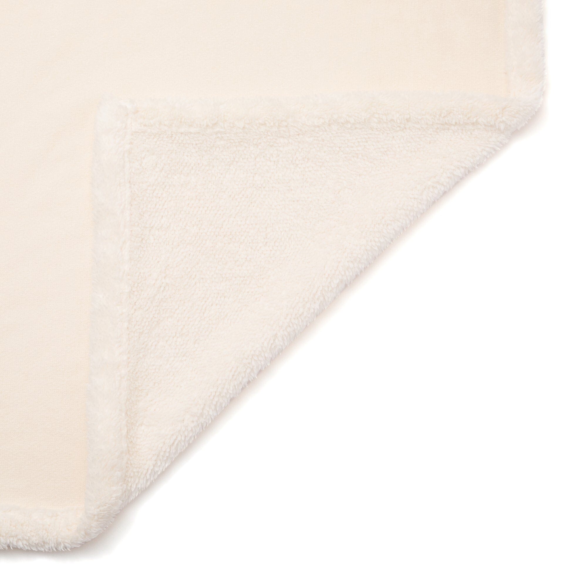 Reversible Warm Fleece 4-Way Poncho Small Ivory