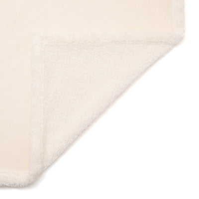 Reversible Warm Fleece 4-Way Poncho Small Ivory