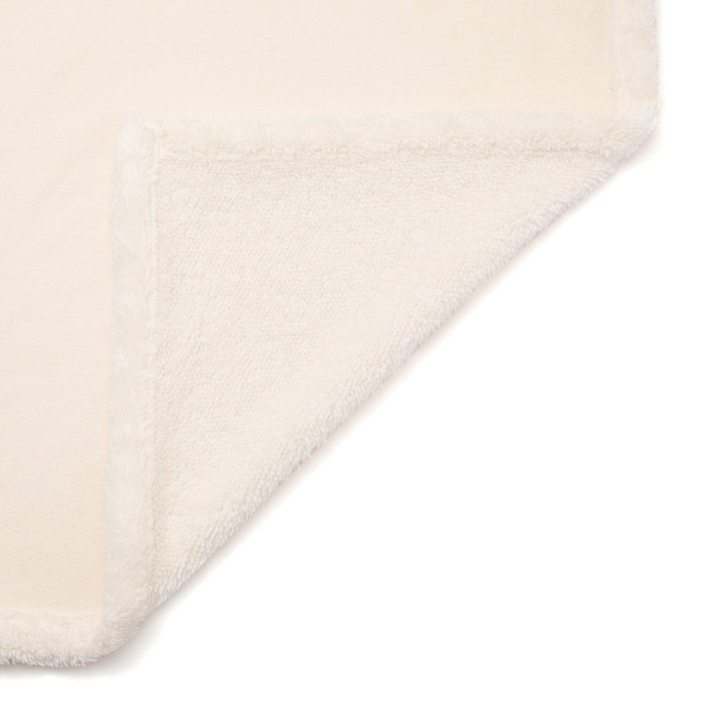 Reversible Warm Fleece 4-Way Poncho Small Ivory