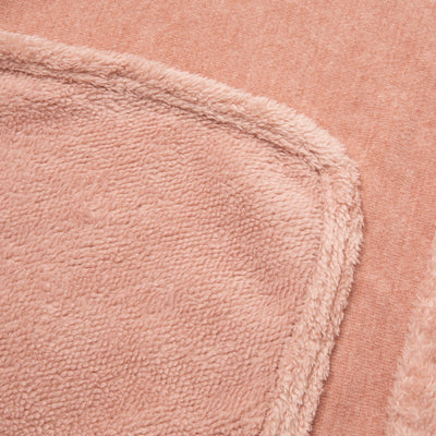 Reversible Warm Fleece 4-Way Poncho Small Pink