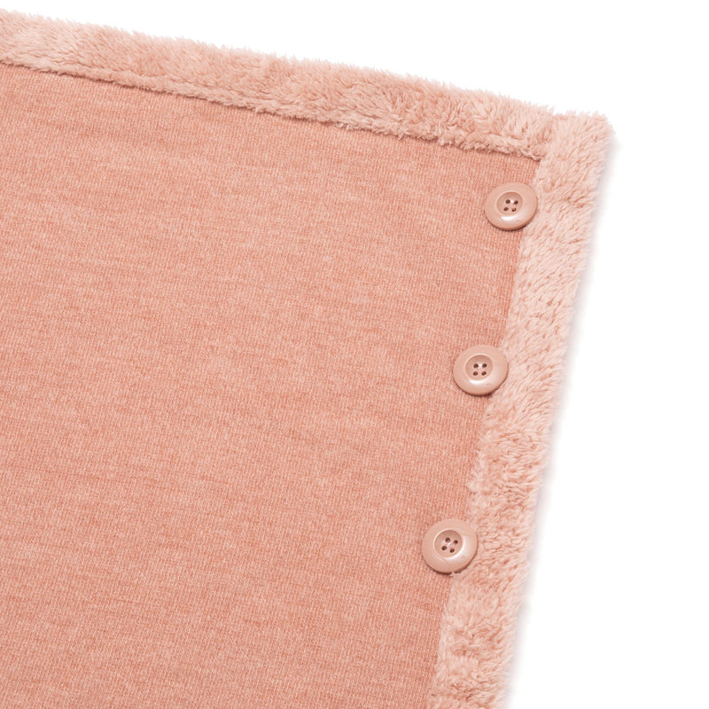 Reversible Warm Fleece 4-Way Poncho Small Pink