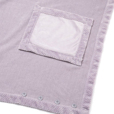 Reversible Warm Fleece 4-Way Poncho Large Gray