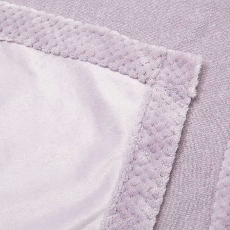 Reversible Warm Fleece 4-Way Poncho Large Gray