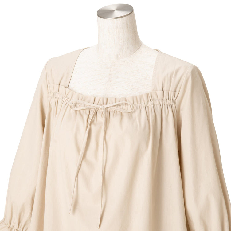 Moist Cotton Pajamas Light Beige