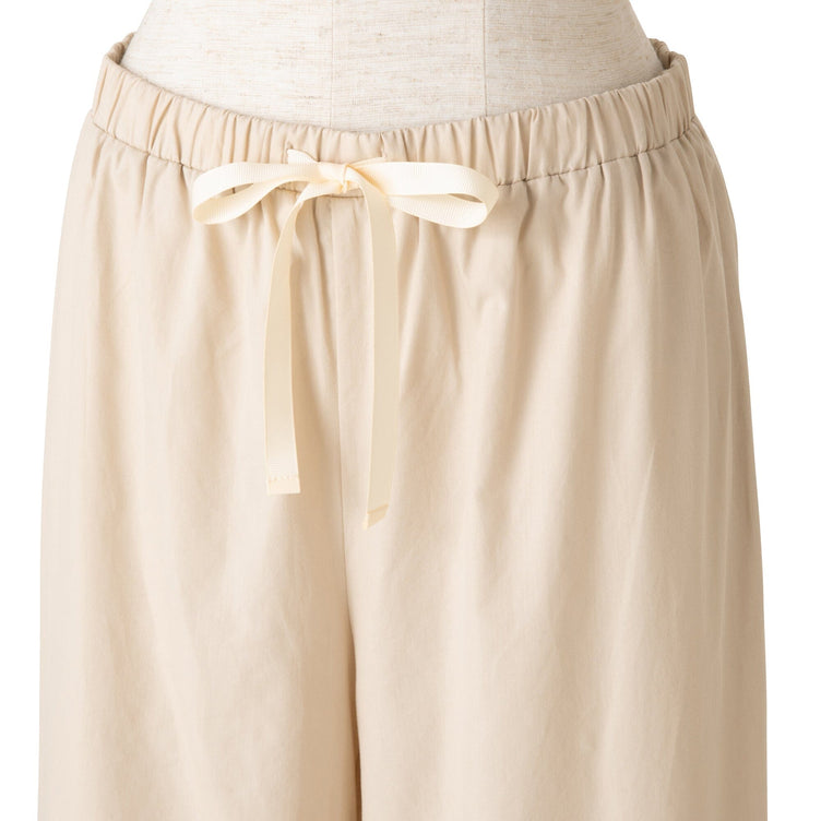 Moist Cotton Pajamas Light Beige