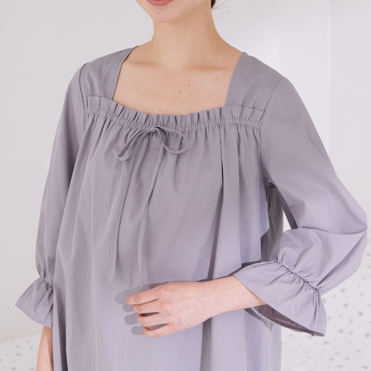 Moist Cotton Pajamas Gray
