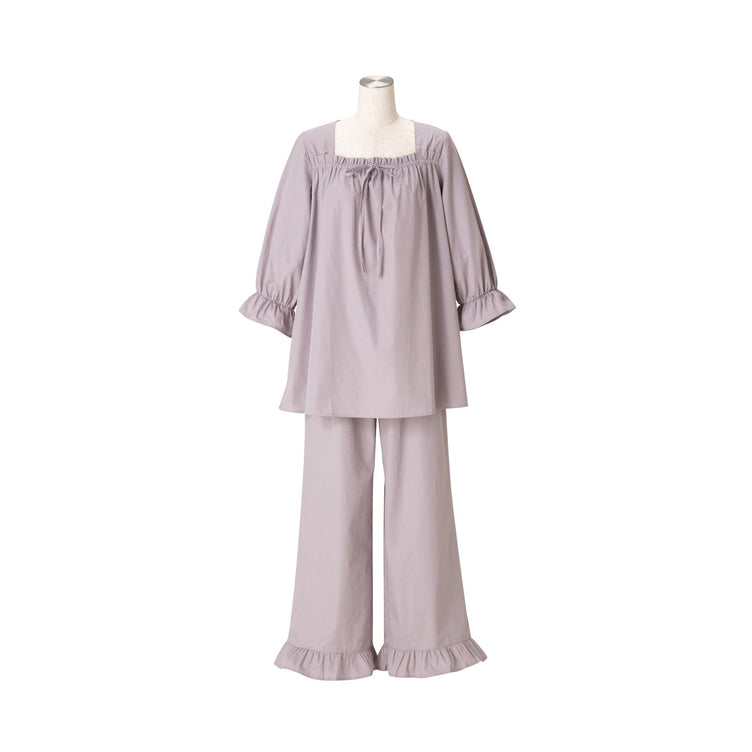 Moist Cotton Pajamas Gray