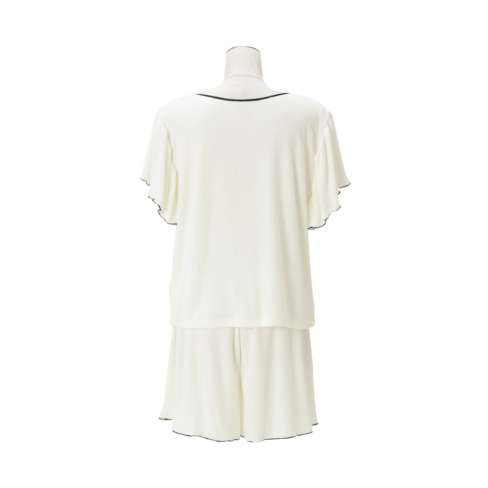 Water Absorbent Towel Pajamas White