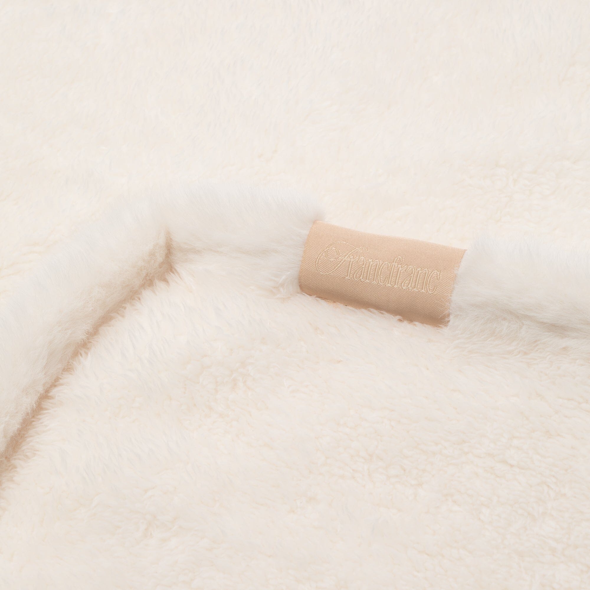 Warm Fleece 4Way Poncho Size S Ivory