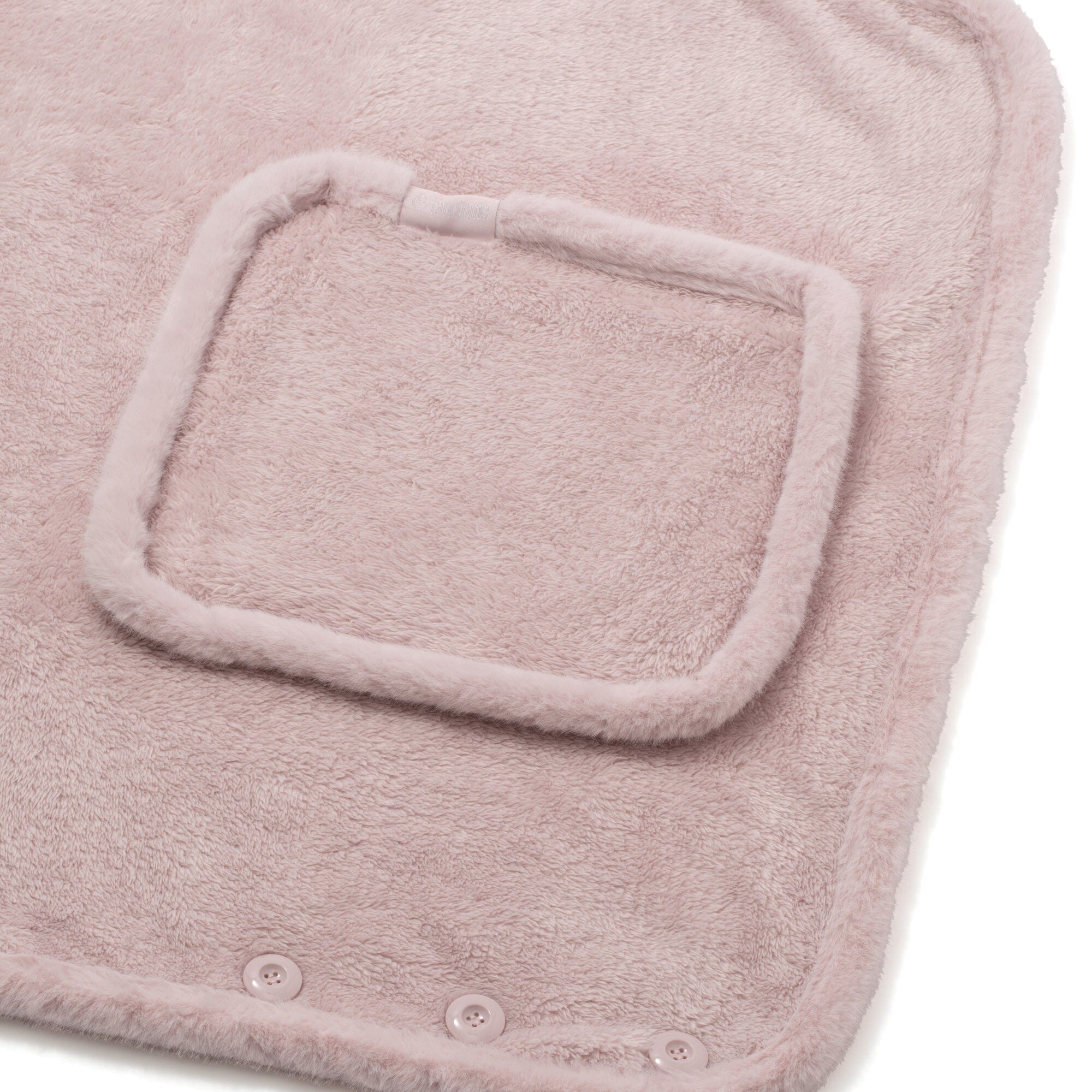 Warm Fleece 4Way Poncho Size S Pink