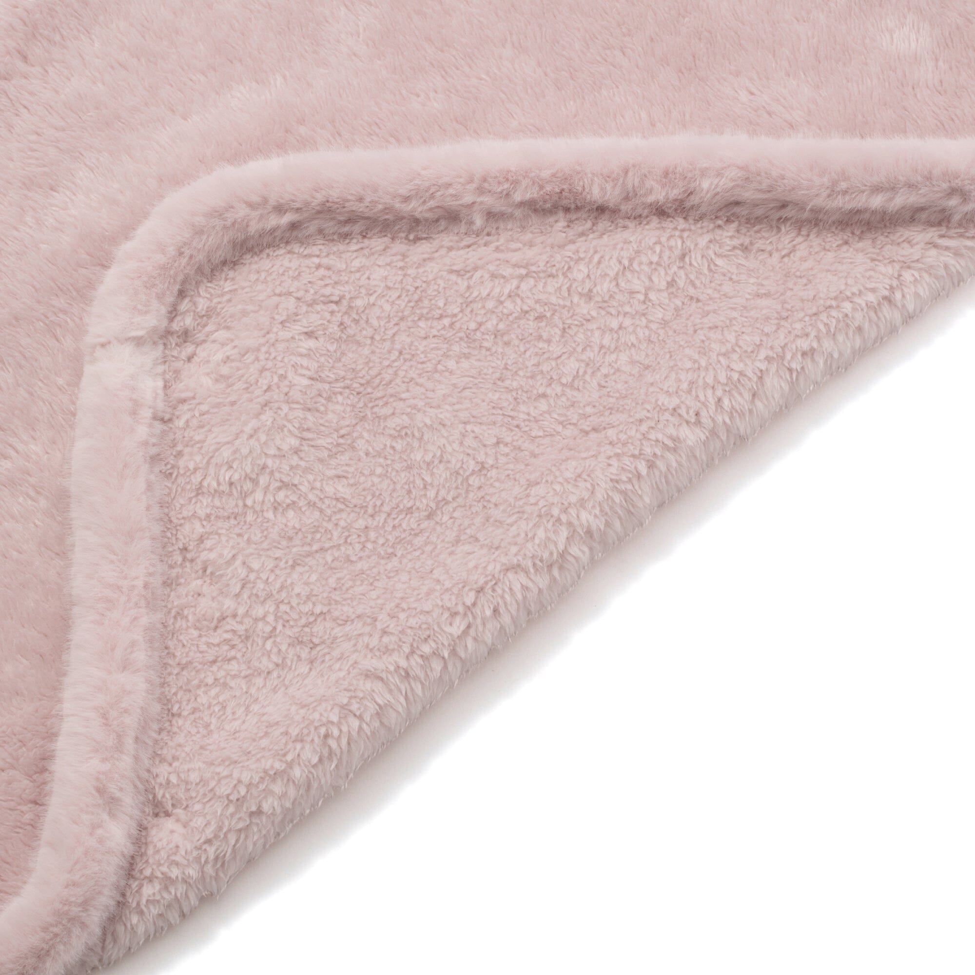 Warm Fleece 4Way Poncho Size S Pink