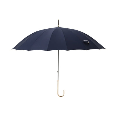 16-rib solid longumbrella Navy