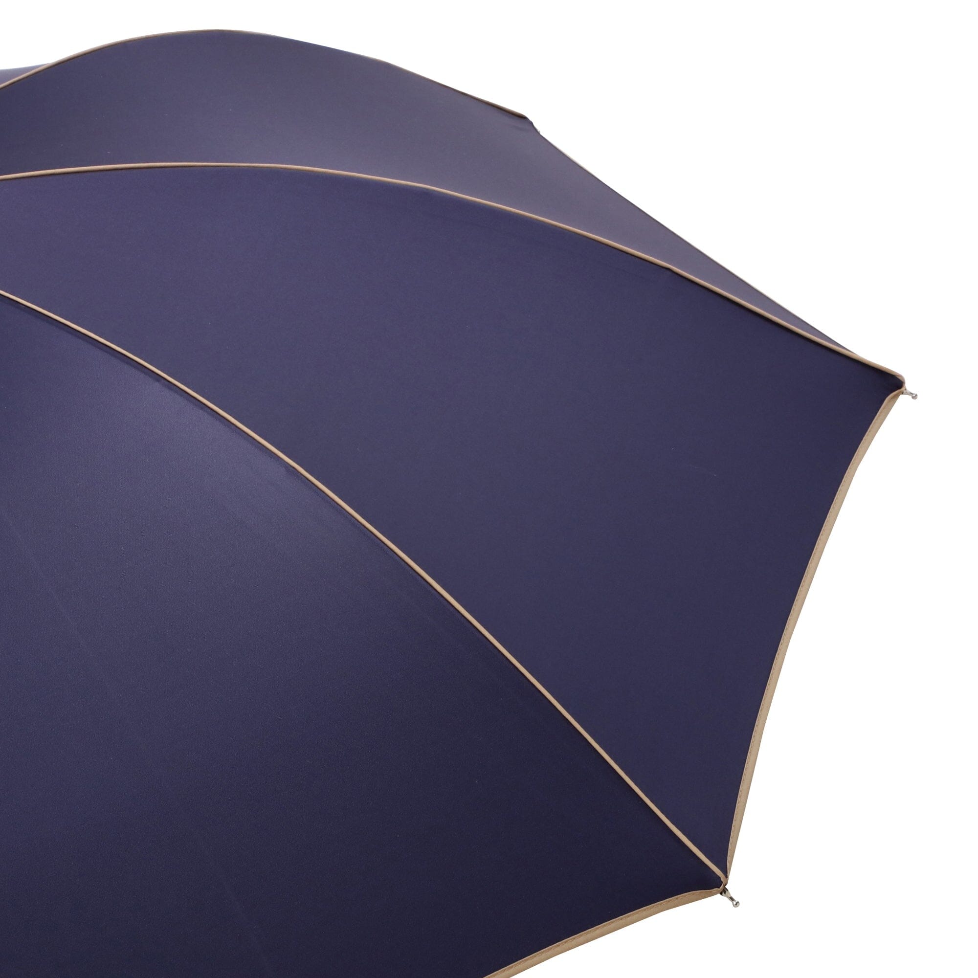 Blackout Piping Long Umbrella 50cm Navy