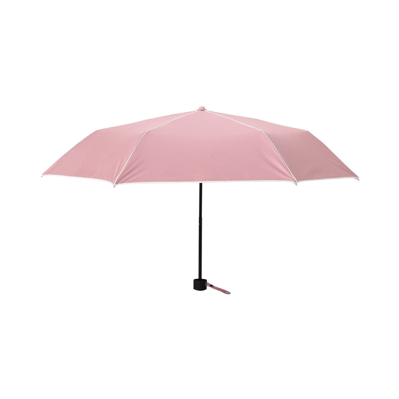 Blackout Piping Long Umbrella  47cm Pink