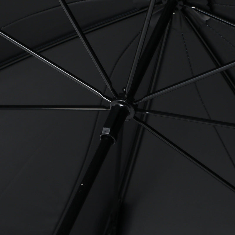 Bicolor Piping Long Umbrella 58Cm Navy (For Both Sunny And Rainy Days)